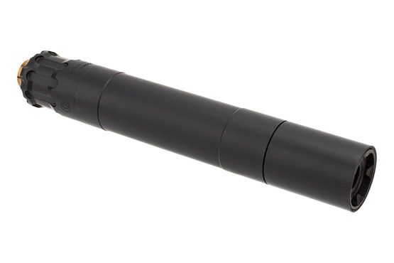 Rugged Suppressors Obsidian 45 silencer in black